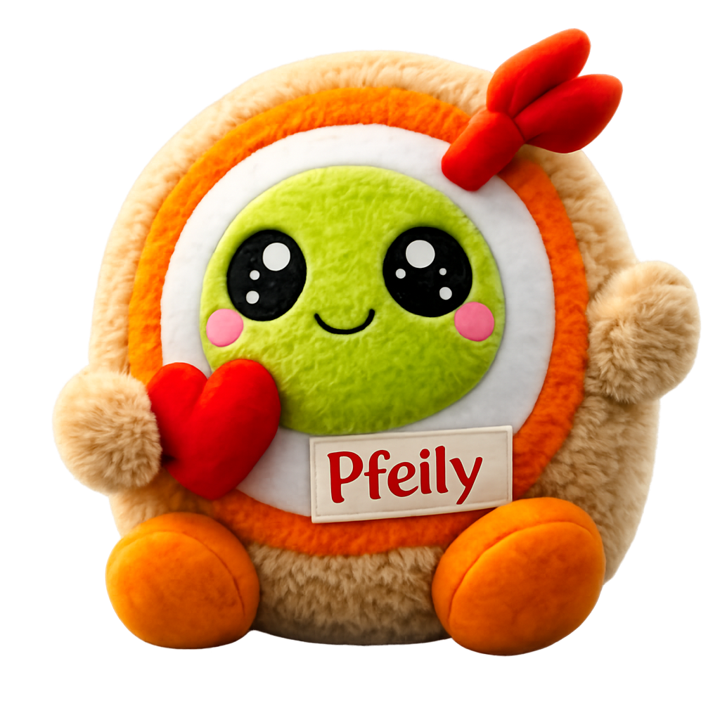 Pfeily Maskottchen